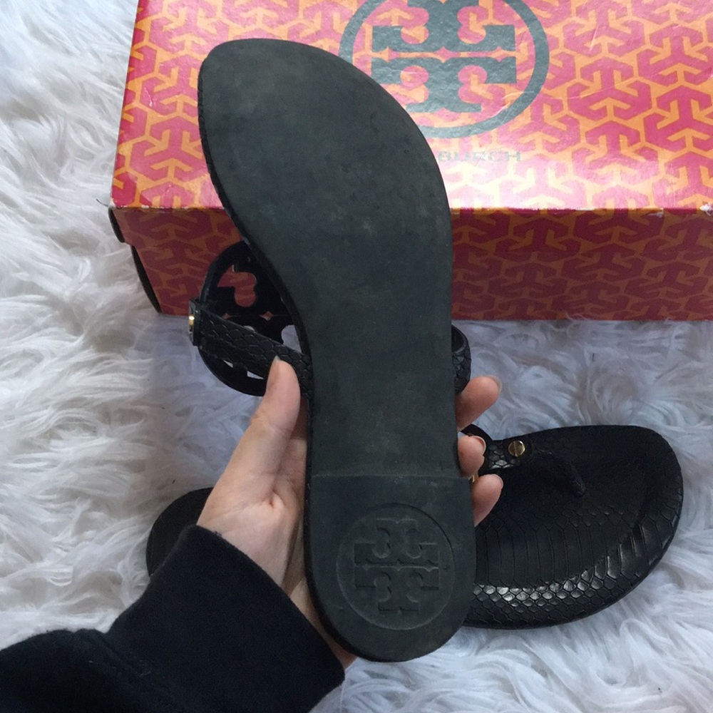 Tory Burch Black Sandals - Picture 4 of 5